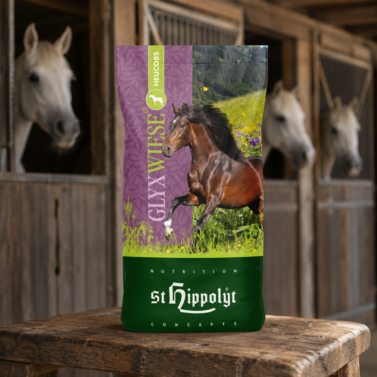 Heucobs - GlyxWiese Roughage Pellets 20 kg additional product image