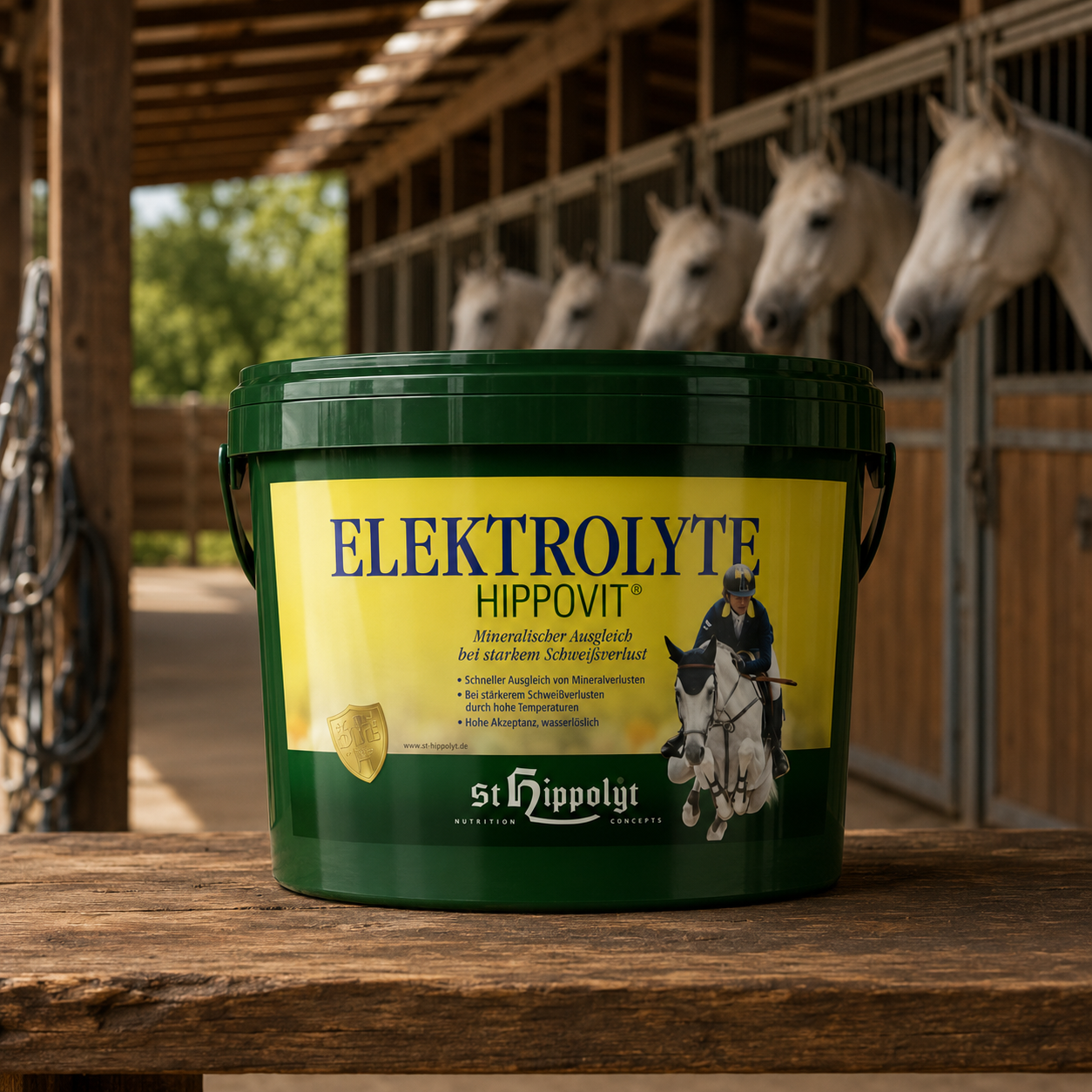 St Hippolyt Elektrolyte Hippovit - Horse Electrolyte Supplement 2.5 kg additional product image